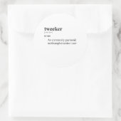 STICKER ROND TOXICOMANE (Sac)