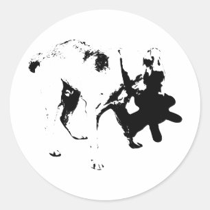 Sticker Rond Toy Thief Lab - Amusement en mouvement
