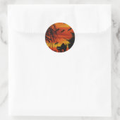 Sticker Rond Trac ou traitement #4_ (Sac)