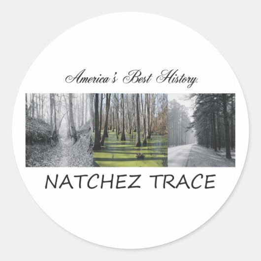 Sticker Rond Trace d'ABH Natchez (Devant)