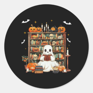 Sticker Rond Tracer Ou Enseigner Éffrayant Enseignant Cute Fant