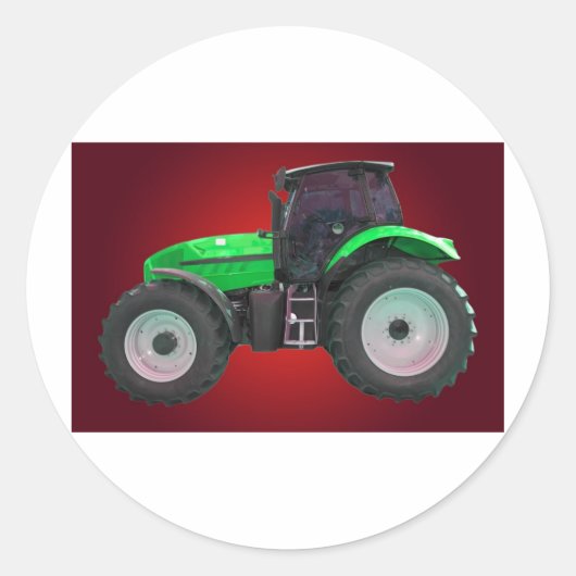 Sticker Rond tracteur (Devant)