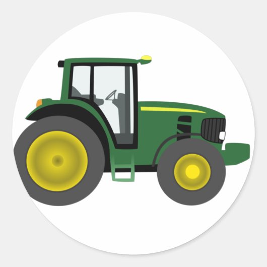 Sticker Rond tracteur (Devant)
