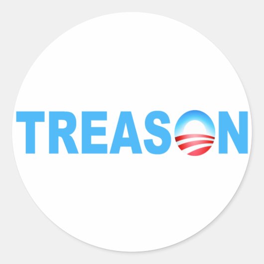 STICKER ROND TRAHON OBAMA (Devant)