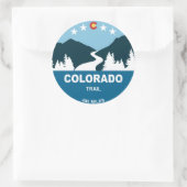 Sticker Rond Trail du Colorado (Sac)