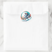 Sticker Rond Trail Rider (Sac)