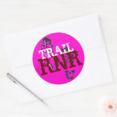 STICKER ROND TRAIN (Enveloppe)
