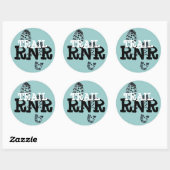 STICKER ROND TRAIN (Feuille)