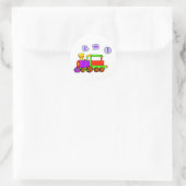Sticker Rond train 1er anniversaire (Sac)
