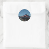 Sticker Rond Train "Daylight" SP, dirigé par 4-8-4 (Sac)