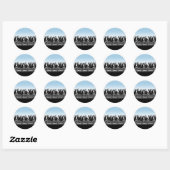 Sticker Rond Train de Nun (Feuille)