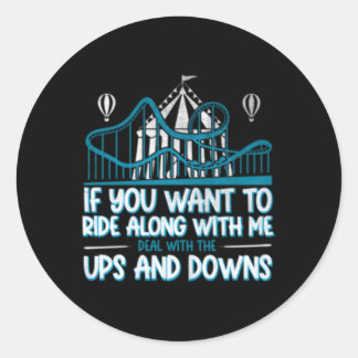 Sticker Rond Traiter Avec Le Dessous de verre À Roulettes Ups E