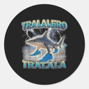 Sticker Rond Tralalero