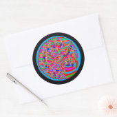 Sticker Rond Trance magique (Enveloppe)