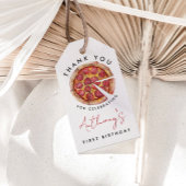 Sticker Rond Tranches de plaisir Bâtonnets de pizza pour 1er an