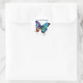 Sticker Rond Transformé par 12 étapes simples (Sac)