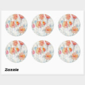 Sticker Rond Translucide II (Feuille)