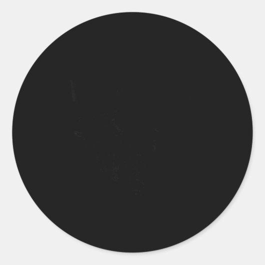 Sticker Rond Trashed Panda  (Devant)