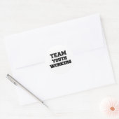 Sticker Rond Travailleurs de l'équipe (Enveloppe)