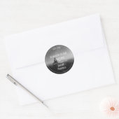 Sticker Rond Travaux d'une vie (Enveloppe)