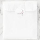 Sticker Rond Traversée ferroviaire (Sac)