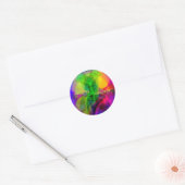 Sticker Rond Traverser le temps (Enveloppe)