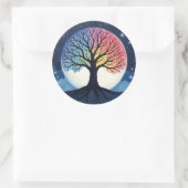Sticker Rond Tree of Life (Sac)