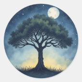 Sticker Rond Tree of Life (Devant)