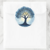 Sticker Rond Tree of Life (Sac)