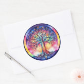Sticker Rond Tree of Life (Enveloppe)