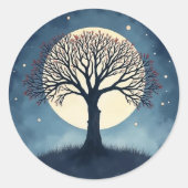 Sticker Rond Tree of Life (Devant)