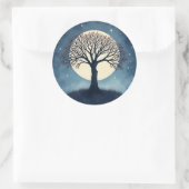 Sticker Rond Tree of Life (Sac)