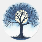 Sticker Rond Tree of Life (Devant)