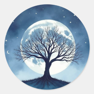 Sticker Rond Tree of Life