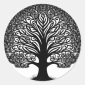 Sticker Rond Tree of Life (Devant)