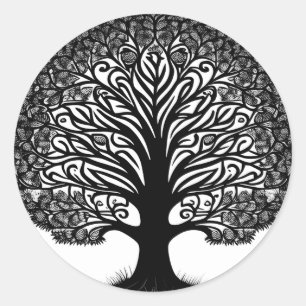 Sticker Rond Tree of Life
