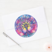 Sticker Rond Tree of Life (Enveloppe)