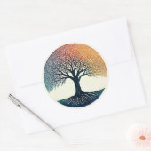 Sticker Rond Tree of Life (Enveloppe)