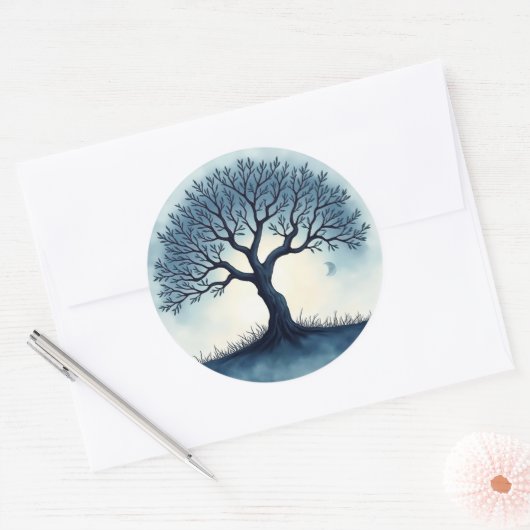 Sticker Rond Tree of Life (Enveloppe)