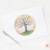 Sticker Rond Tree of Life (Enveloppe)