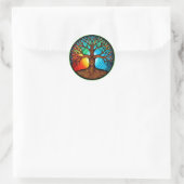 Sticker Rond Tree of Life (Sac)
