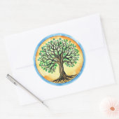 Sticker Rond Tree of Life (Enveloppe)