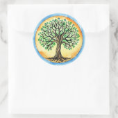 Sticker Rond Tree of Life (Sac)
