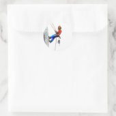 Sticker Rond Tree Surgeon Arborist Forester (Sac)
