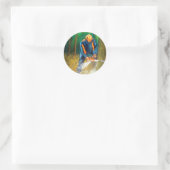Sticker Rond Tree Surgeon Arborist Forester (Sac)