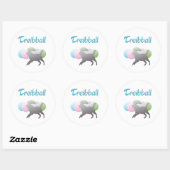 Sticker Rond Treibball (Feuille)