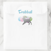 Sticker Rond Treibball (Sac)