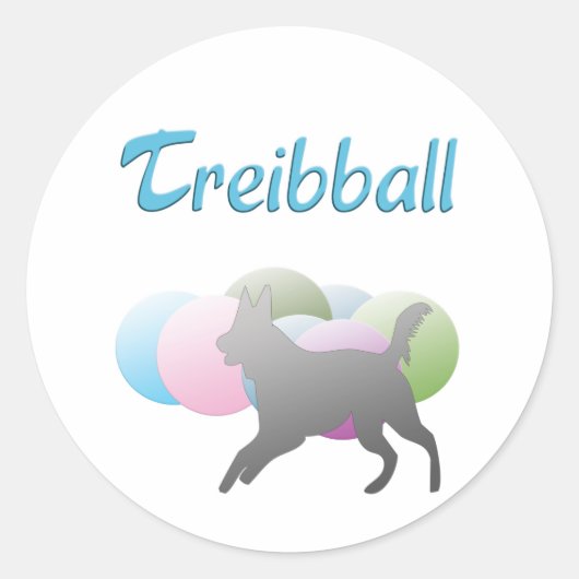 Sticker Rond Treibball (Devant)