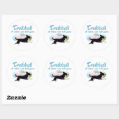 Sticker Rond Treibball (Feuille)