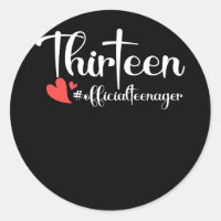 Treize Teenager Heart officiel 13e anniversaire